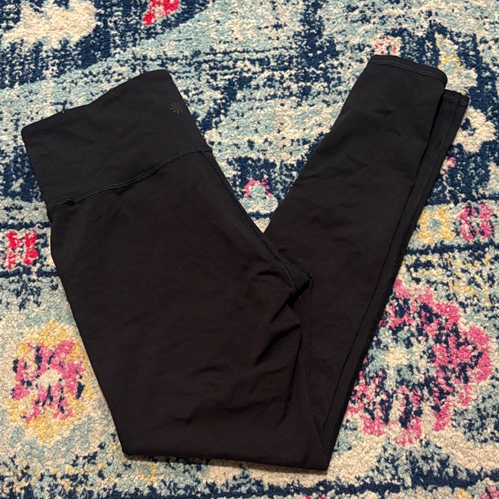 Athleta Black High-Waisted Leggings